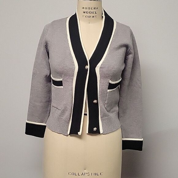 J. ING button cardigan. Size S - Picture 1 of 6